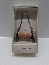 NIP Pottery Barn  Wine  Vineyard Cork Holder For Wine Bottle Or Decanter
