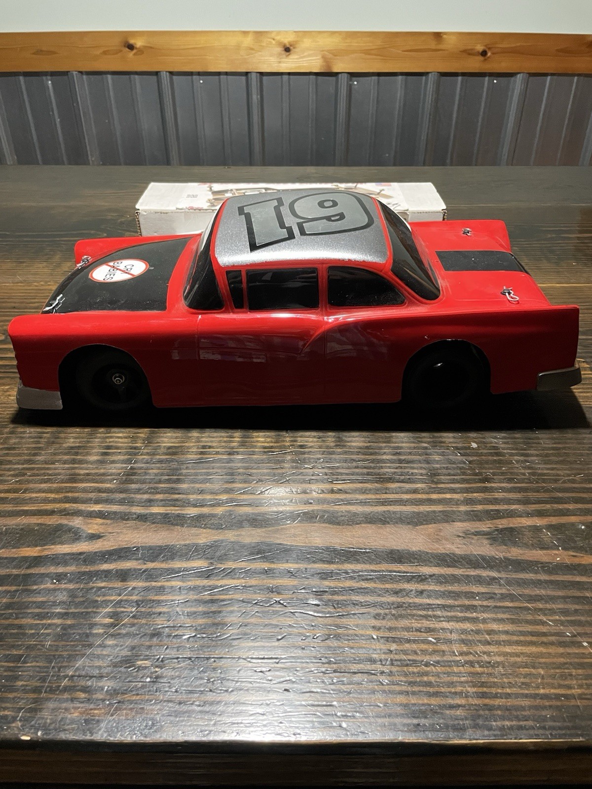 Kit Red Black Silver Road Oval