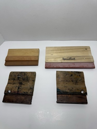 Squeegees Screen Printing Lot of 4