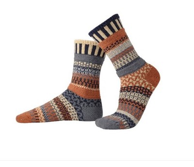 Solmate  Nutmeg  Crew Socks,  Sz. Small NWT Unisex