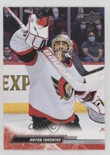 2022-23 Upper Deck Series 1 Anton Forsberg #128 uy6