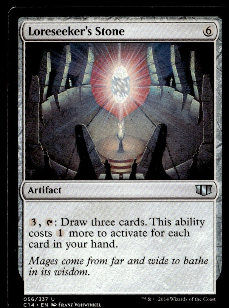 2014 Commander 2014 Loreseeker's Stone Commander/Uncommon #56