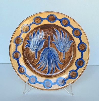 Paul Lavalley (Maler 1883-1967) Assiette Aus F A I E N C E, In Charolles 1946