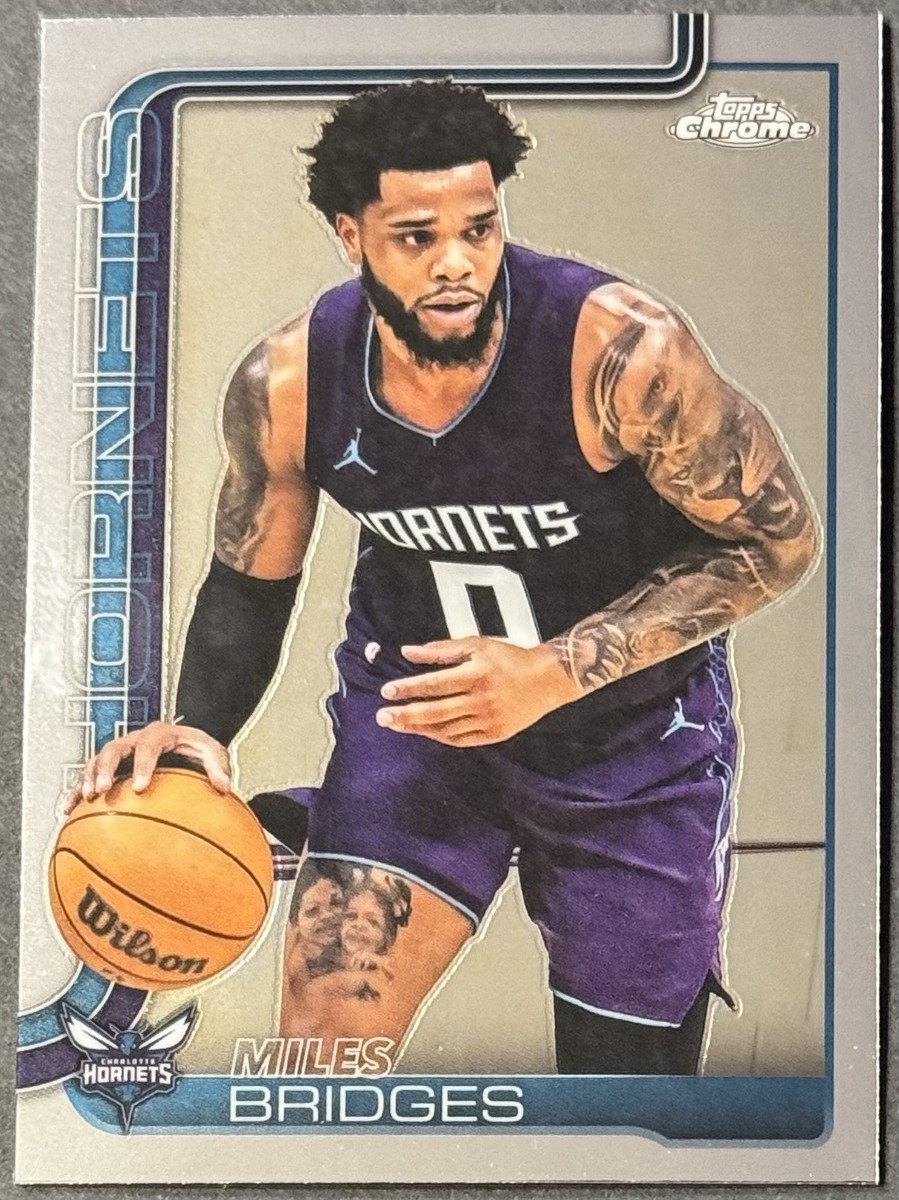 Miles Bridges 2025-26 Topps Chrome #30 Hornets Base Card | eBay