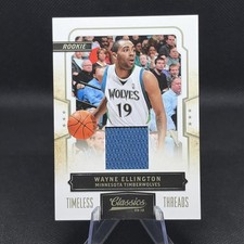 2009-10 Panini Classics #185 Wayne Ellington Timeless Threads #/265 Timberwolves