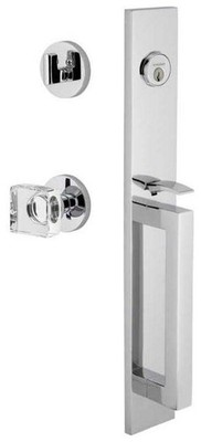 Viaggio QADCLOQDC_ESET_238_DG Quadrato Full Plate Keyed Entry ''D'' - Chrome