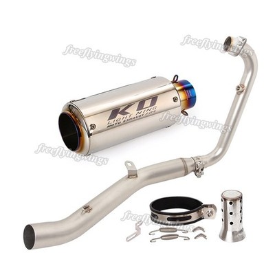 For Lifan KP-Mini 150 2015-2025 Exhaust Header Link Pipe 2''  Muffler Full System