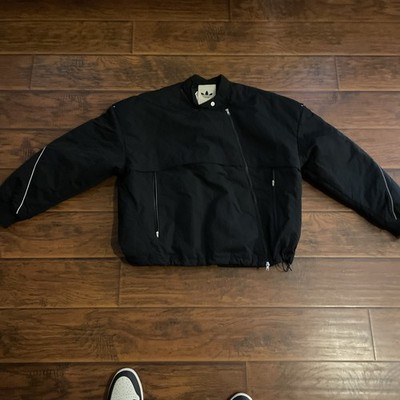 Adidas OG LA Motor Ave Racer Jacket Black Reflective Men s Sz XLarge JX6152 $330
