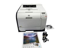 HP Laser Jet Pro 400 M451dn Color Laser Printer with Toner B0ISB-102-00 - WORKS
