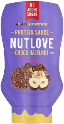 Allnutrition Nutlove Protein Sauce, 280 g Flasche, Choco Hazelnut