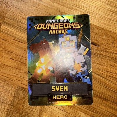 Minecraft Dungeons Arcade Hero Karte SVEN