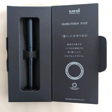 Uni Mitsubishi Kuru toga Dive Abyss Blue Mechanical Pencil New Box Kurutoga