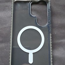 Clear Magnetic TPU Back Case for Cell Phone, Transparent Hard Cover