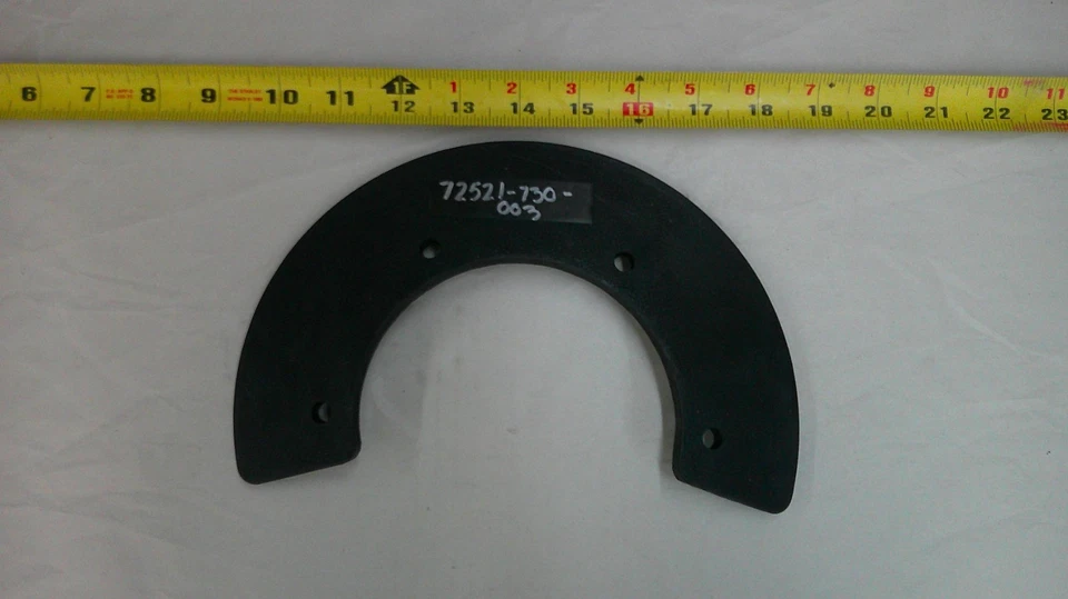 Genuine Honda 72521-730-003 Rubber Snow Auger NOS - Image 2 of 4