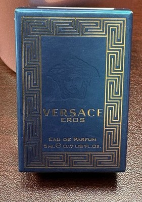 Versace Eros Eau de Parfum 0.17 US fl. oz. 5ml for Men Fragrance