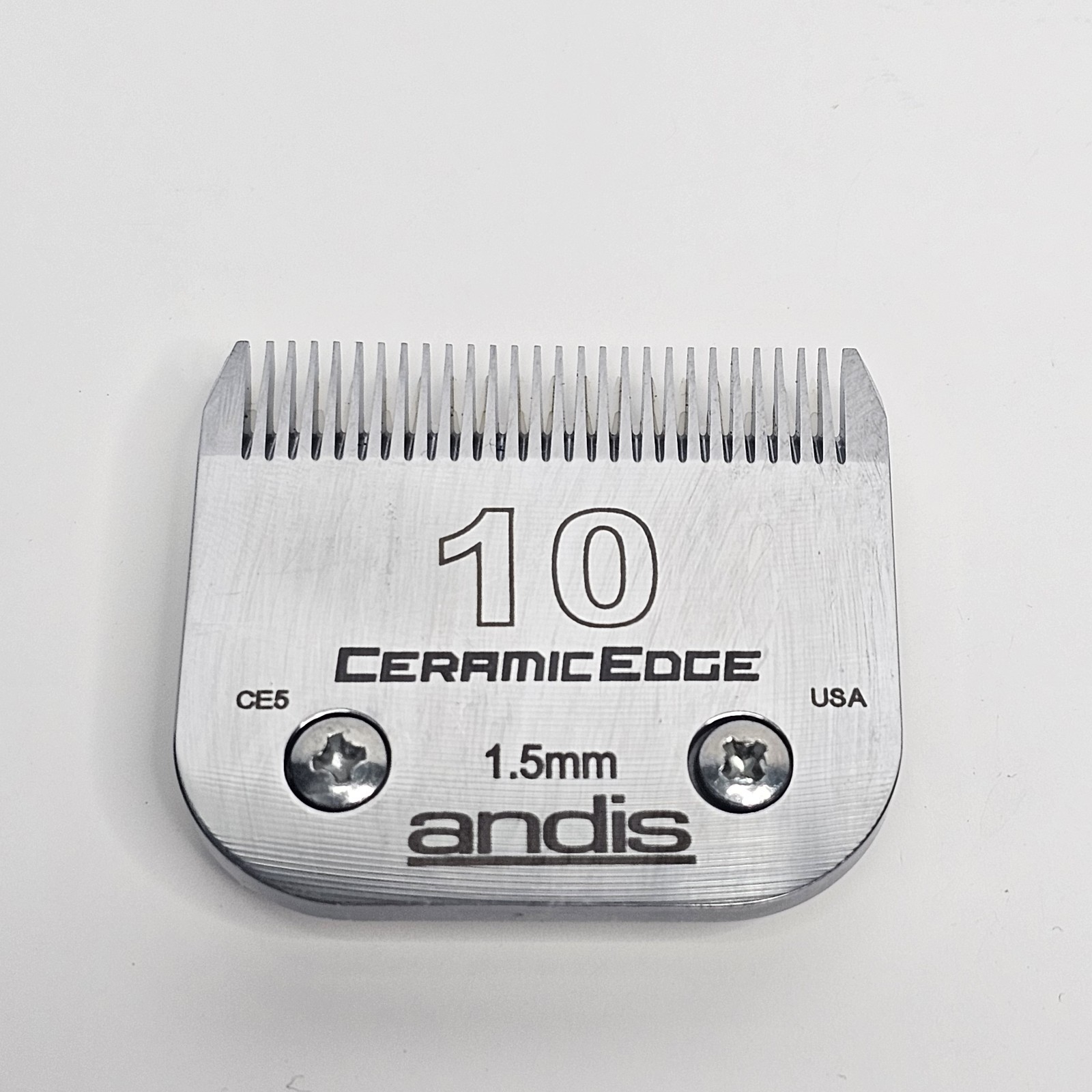 Andis CeramicEdge Clipper Blade Size 10 1.5mm Made in USA Pr
