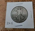 1920 s circulated Walking Liberty half dollar