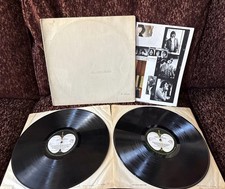 THE BEATLES WHITE ALBUM STEREO UK APPLE FIRST TOPLOADER POSTER NUMBERED #0603109