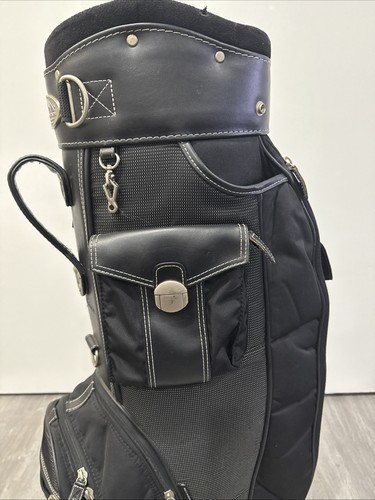 Sun Mountain Sapphire Sacca da Golf Carrello Borsa 7 Vie Divisore Leggero Nero - Foto 9 di 13
