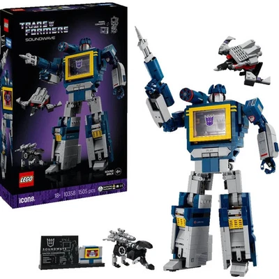 LEGO Icons 10358 Transformers: Soundwave
