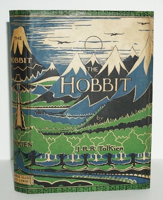 THE HOBBIT ~J.R.R. TOLKIEN~FINE/NEAR FINE 1955 7th IMPRESSION, IN CORRECT JACKET
