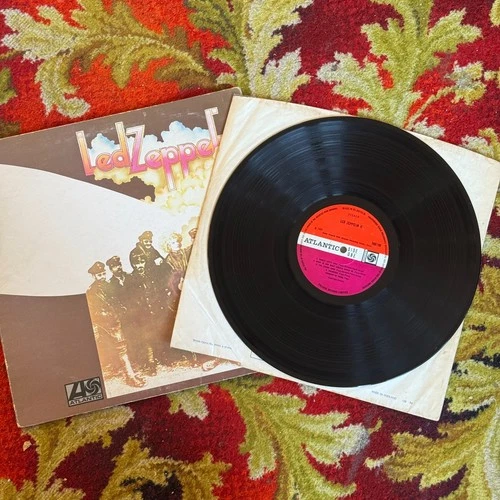 Led Zeppelin II Vinyl UK Pye Contract Pressing 588198 Lemon Song Misprint VG+