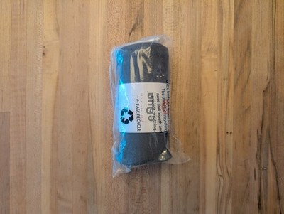 Manduka eQua Yoga Hand Towel Thunder Microfiber 26.5''x16'' Sweat Activated NEW