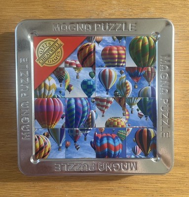 3D Magna Puzzle Heißluftballons Cheatwell Spiele Reisepuzzle in Dose KOMPLETT