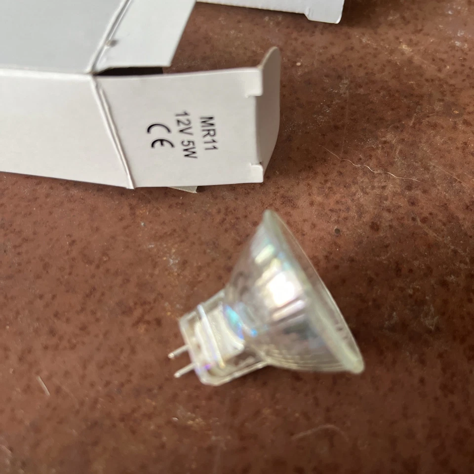 NEW light bulb MR11 12v 5w pack of 6 - Image 3 of 4