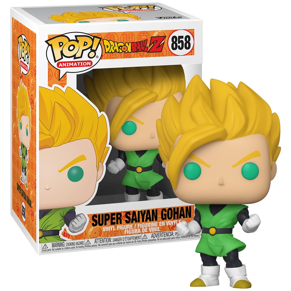 Funko POP! Dragon Ball Z Super Saiyan Gohan Vinyl Collectible Figure 858