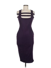 Boohoo Women Purple Cocktail Dress 8