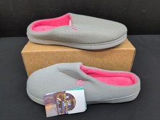 RockDove Original Two-Tone Memory Foam Women's Slipper US 9-10 Grey pink