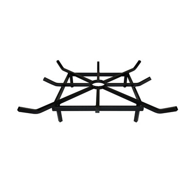 Heavy Duty Square Wheel Fire Pit Grate - Made in The USA (24 x 24 Inch)