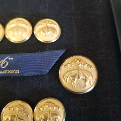 10 Brooks Brothers 346 Gold Tone Golden Fleece Replacement Shank Buttons Blazer - Picture 5 of 10