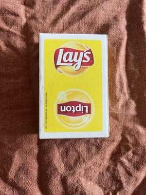 Seltenes Kartenspiel sehr guter Zustand Lipton Lays Chips Ice Tea Lebensmittelgetränk