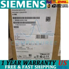 New Siemens 6SE6430-2UD33-7EA0 6SE6 430-2UD33-7EA0 1 Year Warranty Fast Shipping
