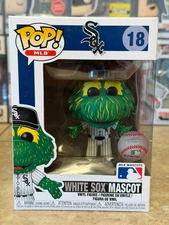 Funko Pop! MLB: #18 White Sox Mascot w/Box Protector