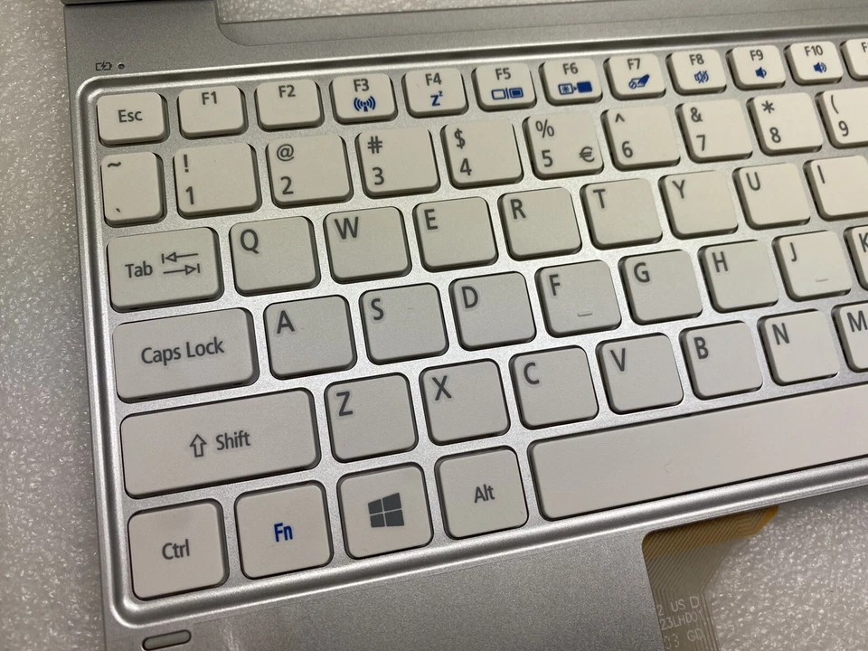 New Acer Iconia W510 Keyboard US English Layout With Palmrest USA - Image 2 of 4