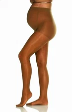 Jobst Ultrasheer 15-20 Closed Toe Maternity Pantyhose Stockings - Classic Black