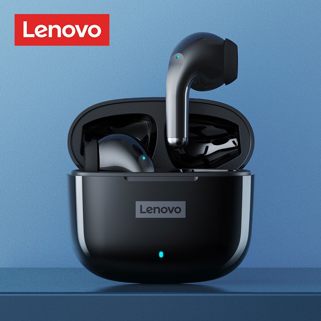 Écouteurs Lenovo LP40 Pro Noir anti-latence pour vidéos