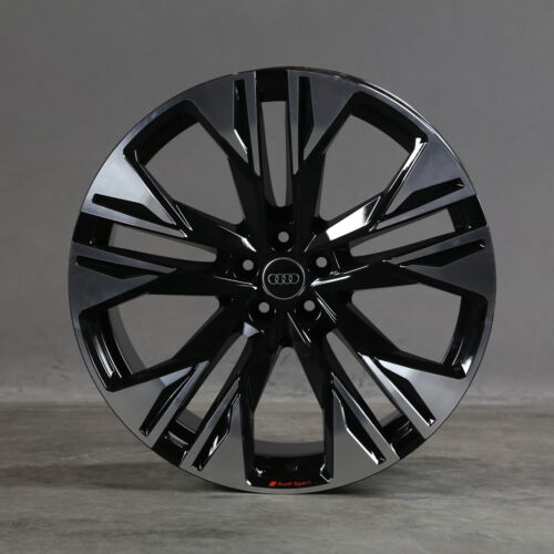 22 pouces original Audi Q8 SQ8 4M 4M8601025BD jantes alu jeu de jantes - Photo 4 sur 6
