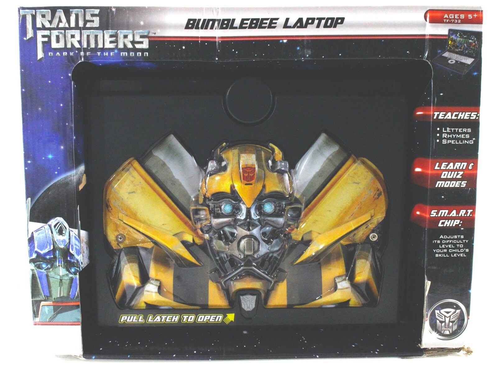 Transformers Dark Of The Moon Bumblebee Laptop Learn & Quiz GAMES