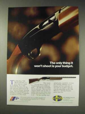 1991 Mossberg Model 5500 MKII Ad - Won't Shoot Budget