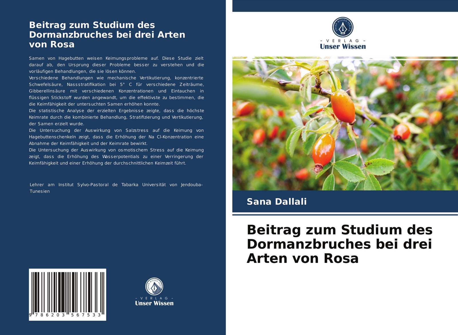 Thumbnail - Beitrag Zum Studium Des Dormanzbruches Bei Drei Arten Von Rosa | Sana