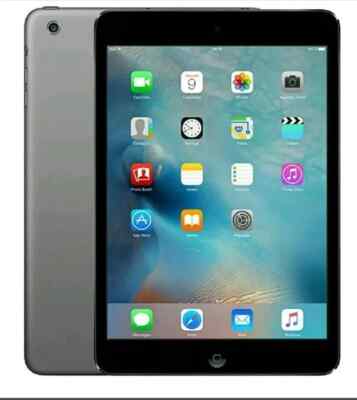 Apple iPad Mini 2 16GB WiFi Cellular Unlocked 2nd Generation Tablet - Very Good