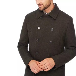dark green peacoat