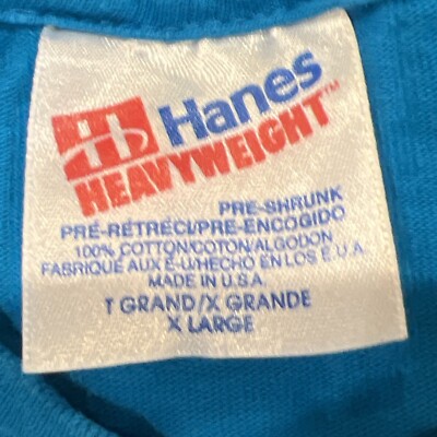 T-shirt Vintage Fruit Of The Loom Hawaii - Années 80/90 - Brodé Waikiki Beach - Taille L
