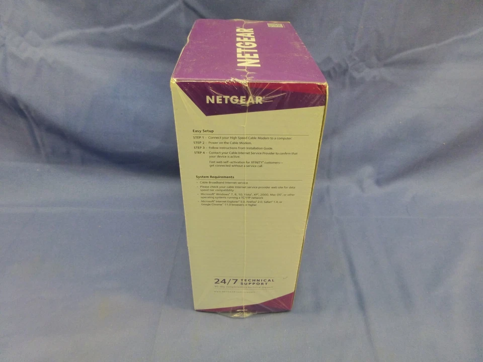 NETGEAR CM700-100NAR High Speed DOCSIS 3.0 Cable Modem -Brand New & Sealed - Image 4 of 4