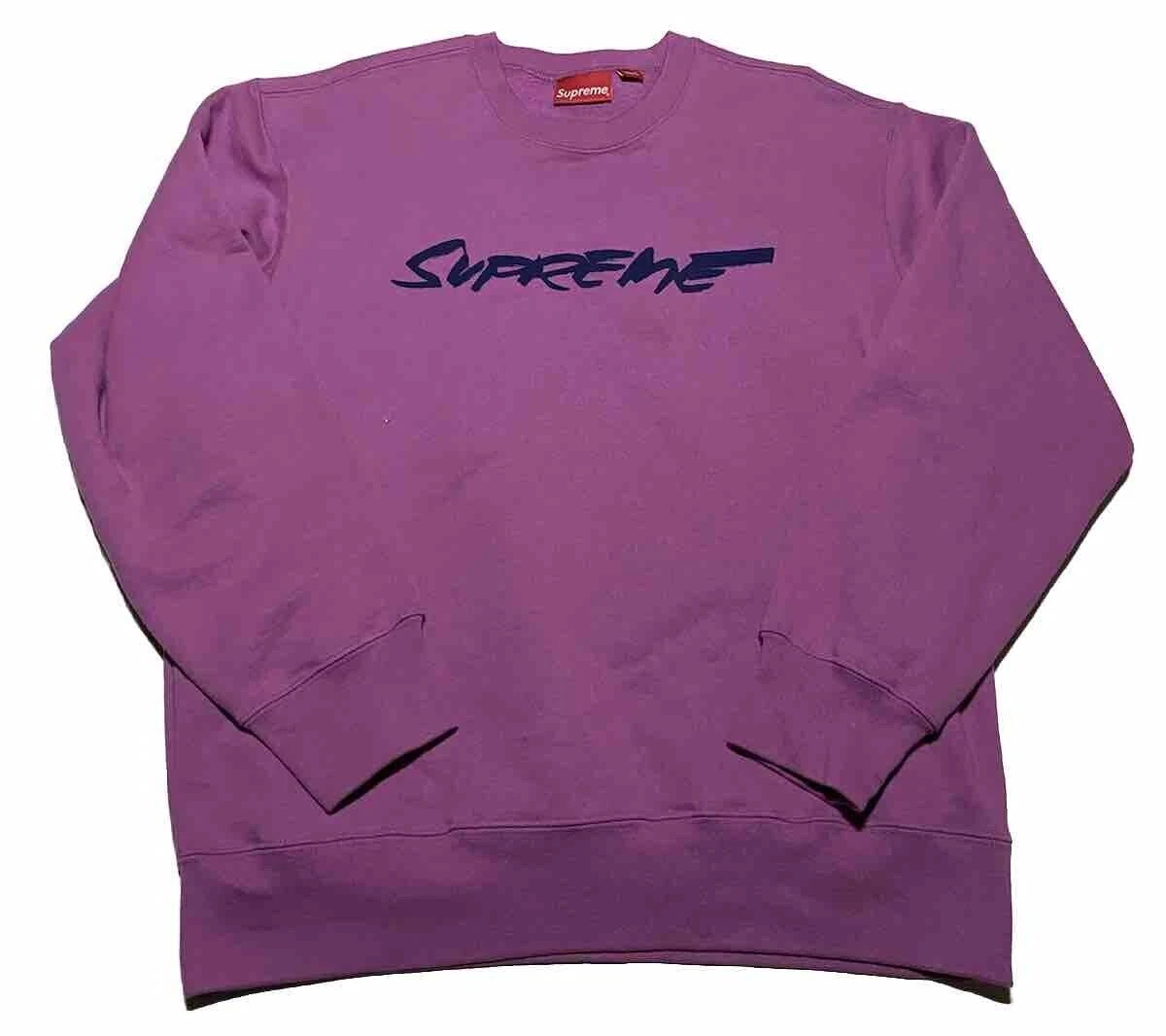 Logo Supreme Futura FW20 rose violet taille moyenne AM1