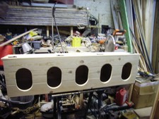 UNIVERSAL HAND MADE CHICKEN  5 BIRD NEST BOX FOR INSIDE OUTSIDE COOP HUT HOUSE 